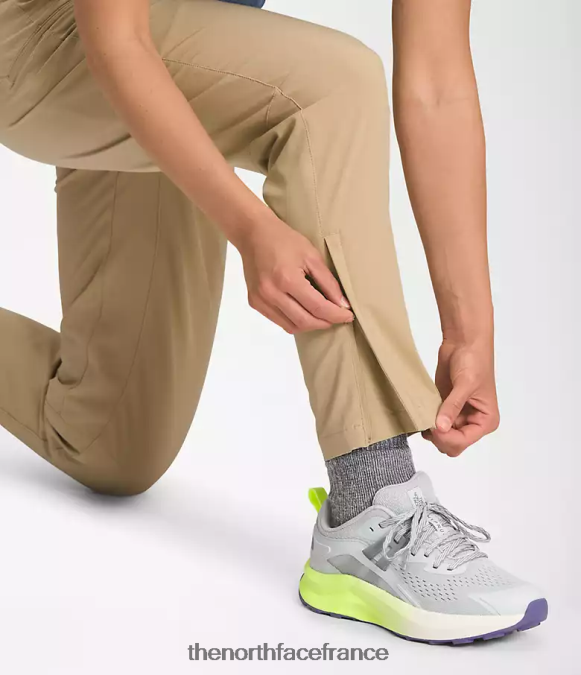 vêtements The North Face femmes pantalon bridgeway pro pierre kaki ZPZRD167