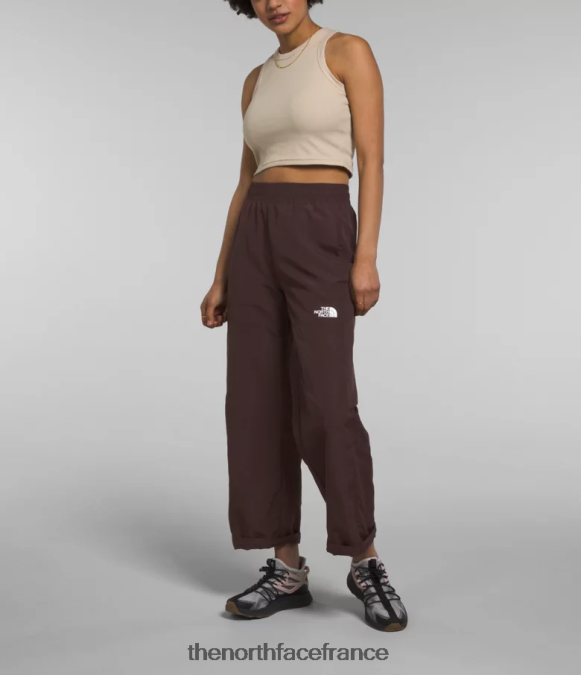 vêtements The North Face femmes pantalon facile en nylon tnf brun charbon ZPZRD1099