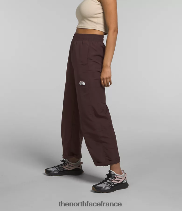 vêtements The North Face femmes pantalon facile en nylon tnf brun charbon ZPZRD1099