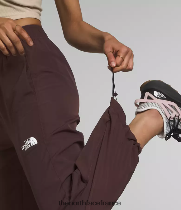 vêtements The North Face femmes pantalon facile en nylon tnf brun charbon ZPZRD1099