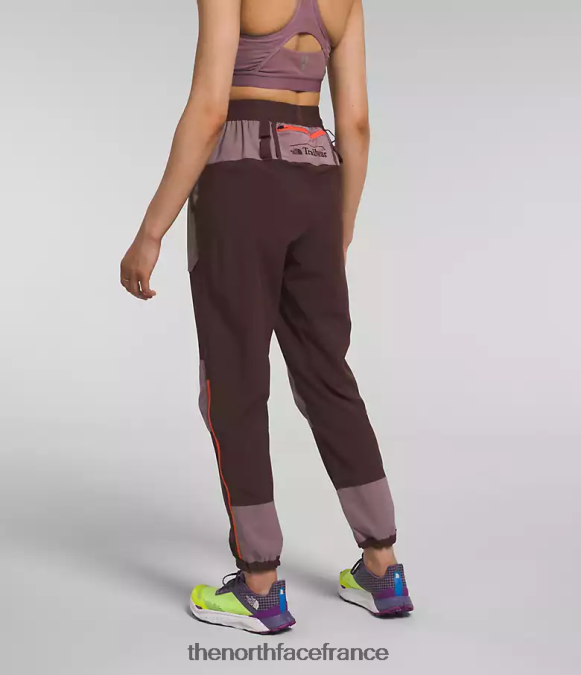 vêtements The North Face femmes pantalon de jogging trailwear okt flash brun charbon/gris fauve ZPZRD853