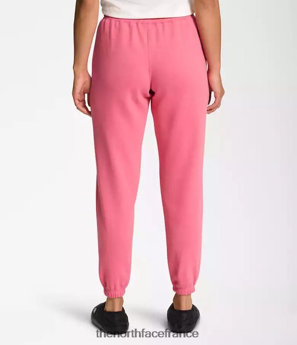 vêtements The North Face femmes pantalon de survêtement en molleton à demi-dôme rose cosmo/blanc tnf ZPZRD982