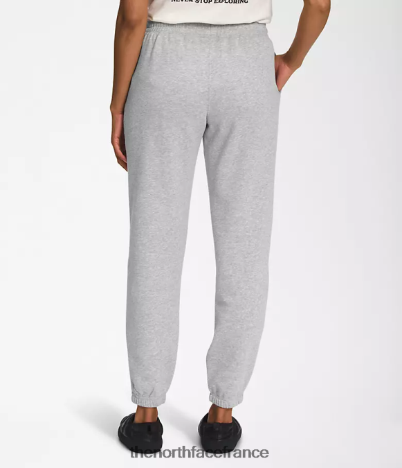 vêtements The North Face femmes pantalon de survêtement en molleton à demi-dôme tnf gris clair chiné/tnf blanc ZPZRD973