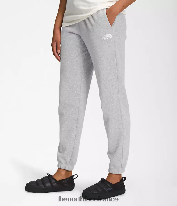 vêtements The North Face femmes pantalon de survêtement en molleton à demi-dôme tnf gris clair chiné/tnf blanc ZPZRD973