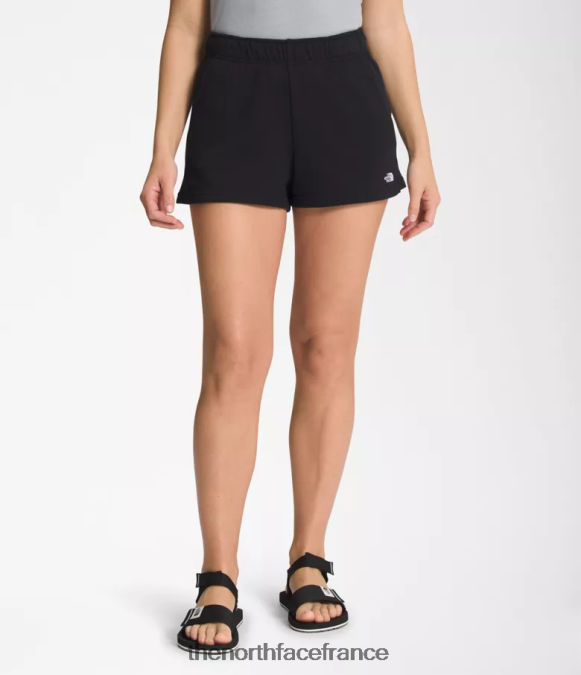 vêtements The North Face femmes short en molleton demi-dôme tnf noir/tnf blanc ZPZRD1290