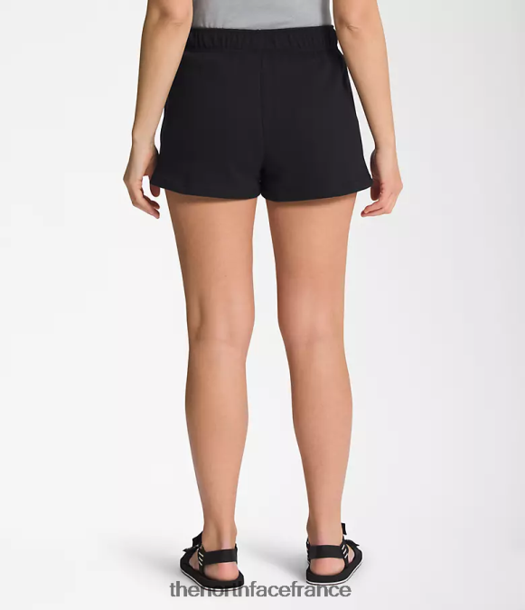 vêtements The North Face femmes short en molleton demi-dôme tnf noir/tnf blanc ZPZRD1290