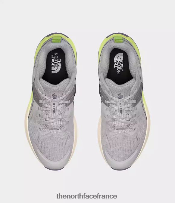 chaussure The North Face femmes chaussures d'hypnum gris étain/led jaune ZPZRD1187