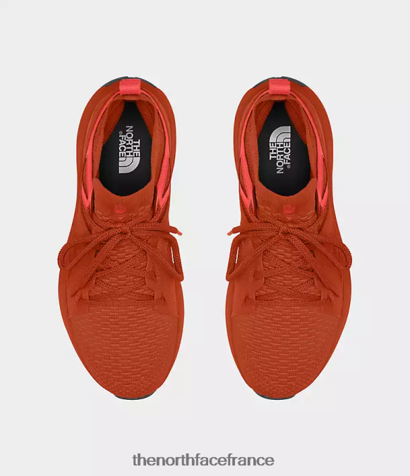 chaussure The North Face femmes chaussures de luxe hypnum marron sienne/corail solaire ZPZRD451