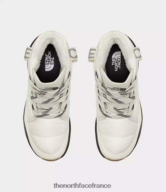 chaussure The North Face femmes bottes imperméables de luxe à lacets Thermoball gardénia blanc/tnf noir ZPZRD815