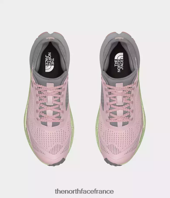chaussure The North Face femmes chaussures vectiv infinite 2 rose pur/gris mélangé ZPZRD334