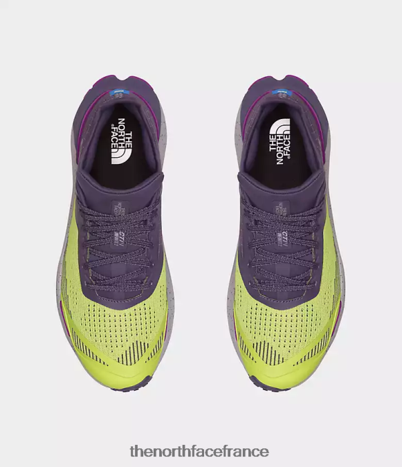 chaussure The North Face femmes chaussures vectiv infinite 2 summit led jaune/ardoise lunaire ZPZRD335