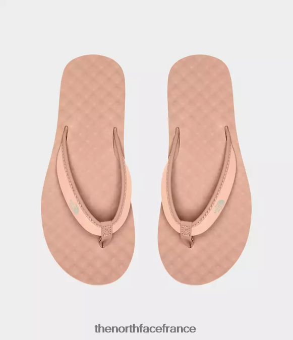 chaussure The North Face femmes base camp mini slip-ons ii café crème/rose sable du soir ZPZRD62