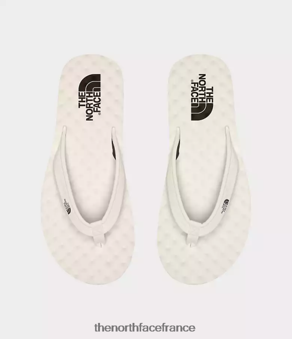 chaussure The North Face femmes base camp mini slip-ons ii gardénia blanc/tnf noir ZPZRD60