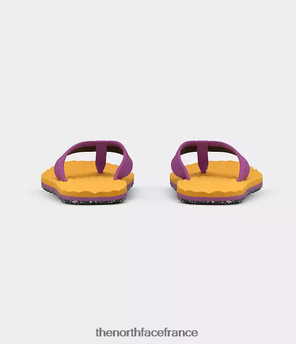 chaussure The North Face femmes base camp mini slip-ons ii sommet du camp de base fleur de cactus or/violet ZPZRD64