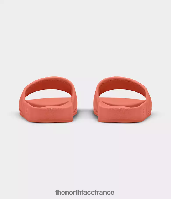 chaussure The North Face femmes toboggans du camp de base iii orange corail poussiéreux/blanc tnf ZPZRD577