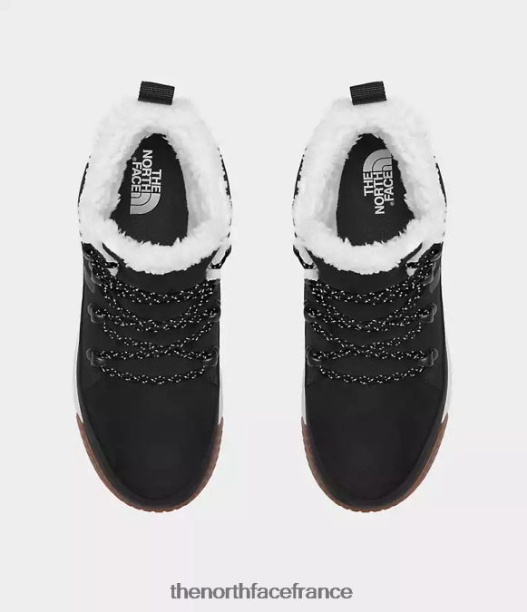 chaussure The North Face femmes bottes imperméables à lacets mi-hautes sierra tnf noir/gardénia blanc ZPZRD1100