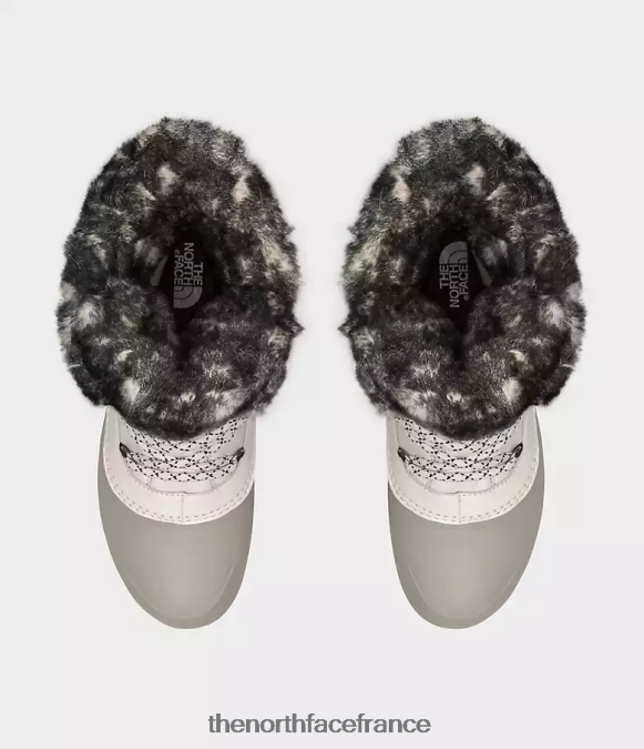 chaussure The North Face femmes bottes imperméables shellista iv luxe gardénia blanc/gris argenté ZPZRD904