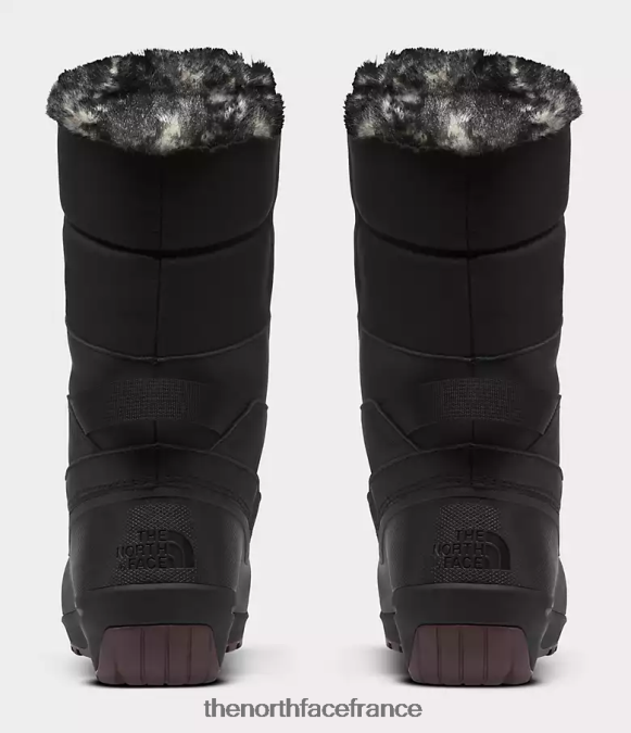 chaussure The North Face femmes bottes imperméables shellista iv luxe tnf noir/gardénia blanc ZPZRD905