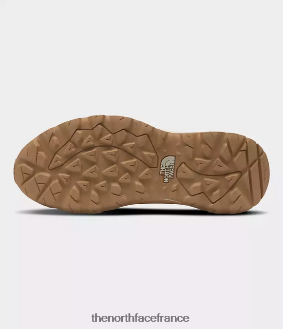 chaussure The North Face femmes bottes imperméables mi-hautes hedgehog 3 beurre d'amande/grès ZPZRD684