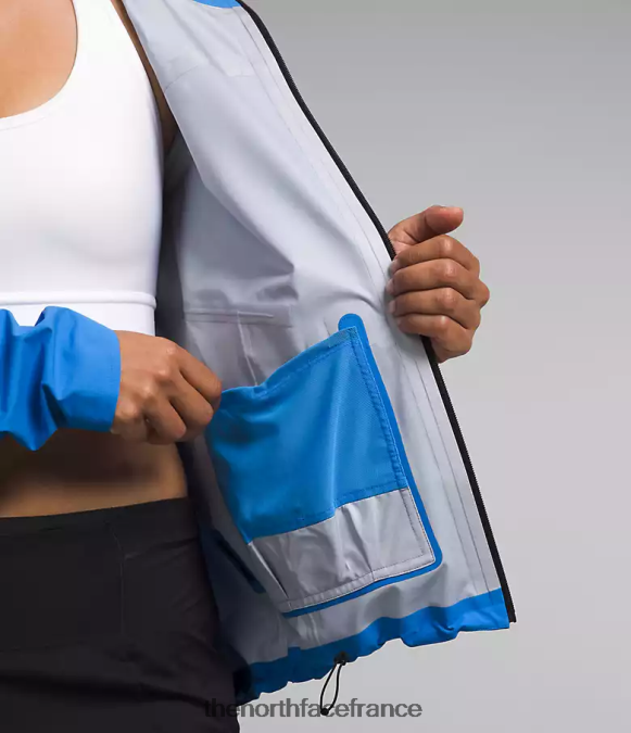 vêtements The North Face femmes Veste Futurelight supérieure de la série Summit bleu optique ZPZRD968