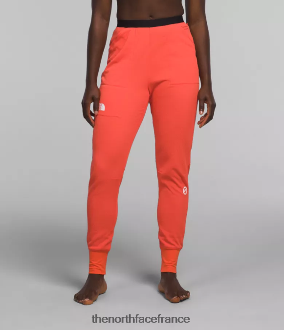 vêtements The North Face femmes pantalon polaire future série summit orange rayonnant ZPZRD899