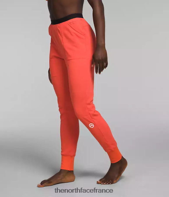 vêtements The North Face femmes pantalon polaire future série summit orange rayonnant ZPZRD899