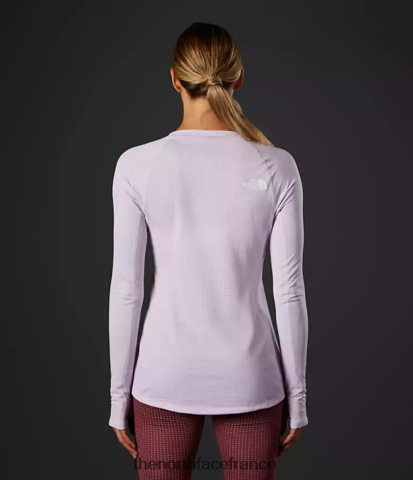 vêtements The North Face femmes équipage Summit Series Pro 120 brouillard de lavande ZPZRD901