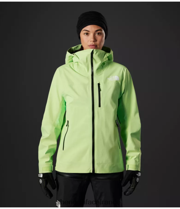 vêtements The North Face femmes série summit torre egger veste futurelight patine verte ZPZRD1050