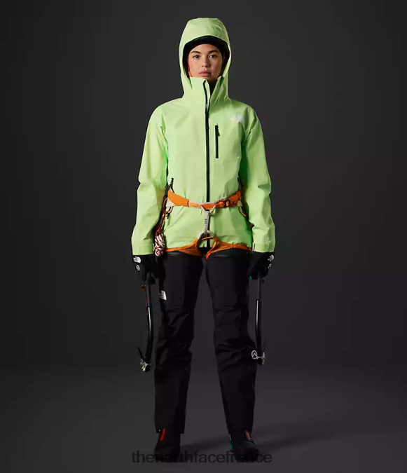 vêtements The North Face femmes série summit torre egger veste futurelight patine verte ZPZRD1050