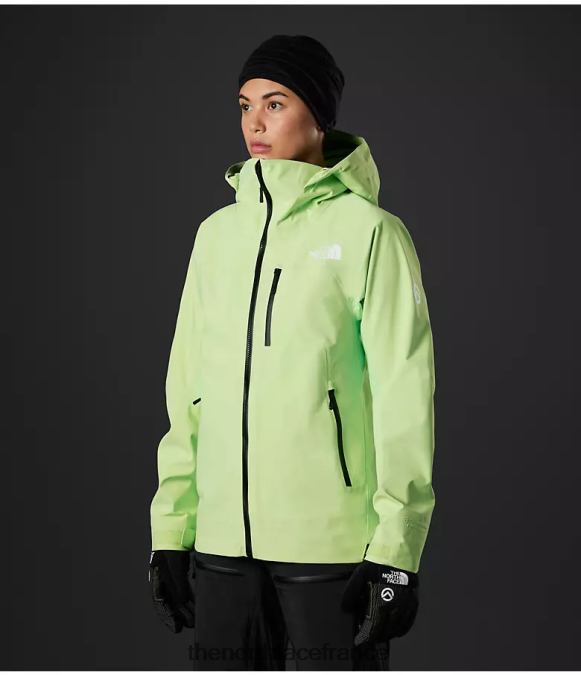 vêtements The North Face femmes série summit torre egger veste futurelight patine verte ZPZRD1050