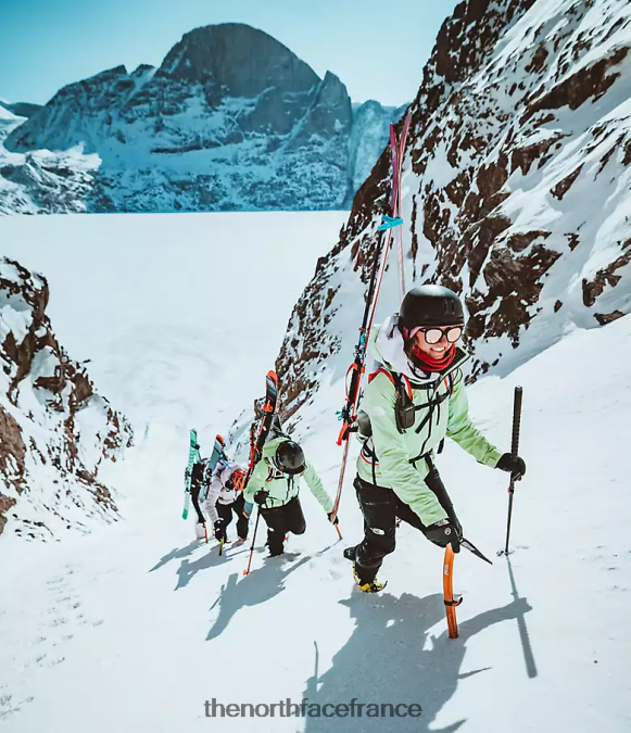 vêtements The North Face femmes série summit torre egger veste futurelight patine verte ZPZRD1050