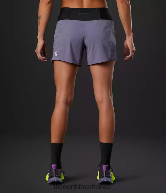 vêtements The North Face femmes short de course meneur de la série summit tnf noir/ardoise lunaire ZPZRD749