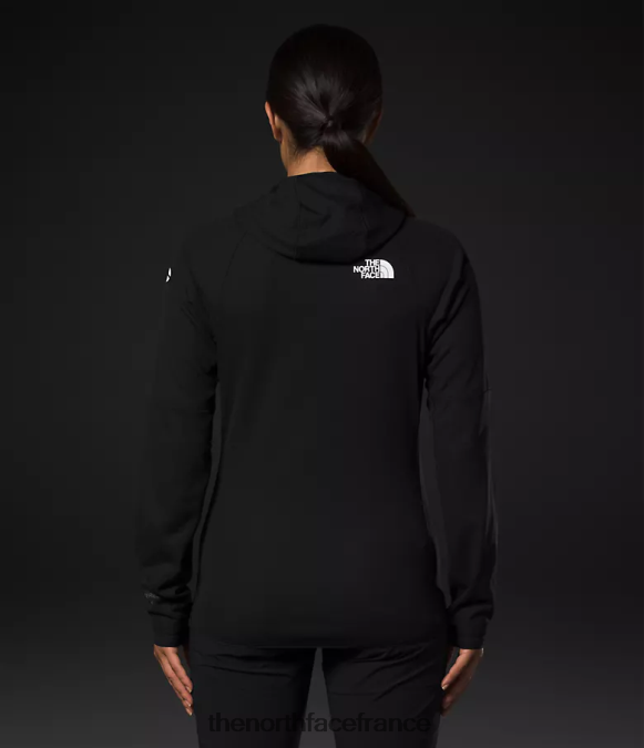 vêtements The North Face femmes sweat à capuche entièrement zippé Summit Series Futurefleece tnf noir ZPZRD737
