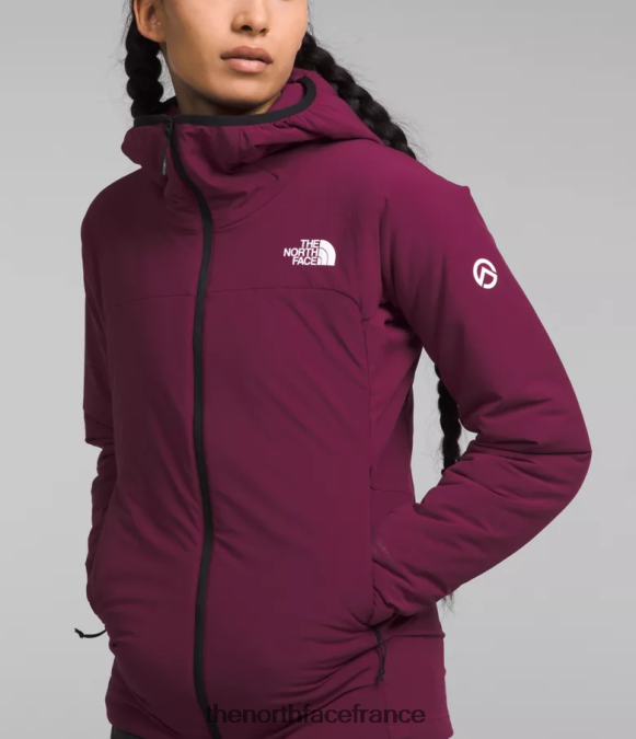 vêtements The North Face femmes sweat à capuche hybride casaval série summit mûre de Boysen ZPZRD323