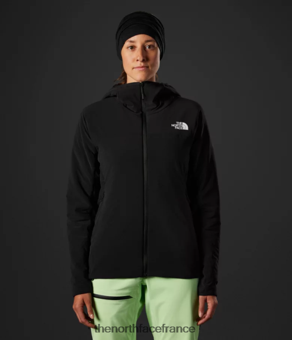 vêtements The North Face femmes sweat à capuche hybride casaval série summit tnf noir ZPZRD321