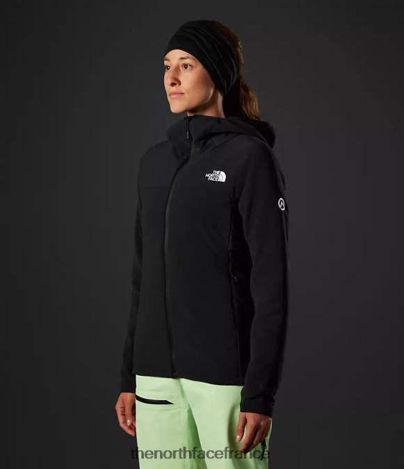vêtements The North Face femmes sweat à capuche hybride casaval série summit tnf noir ZPZRD321