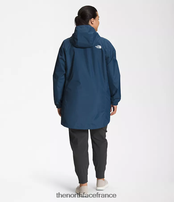 vêtements The North Face femmes parka antora bleu ombragé ZPZRD438