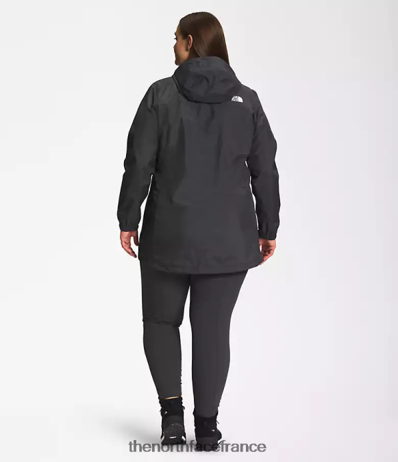 vêtements The North Face femmes parka antora gris asphalte ZPZRD436
