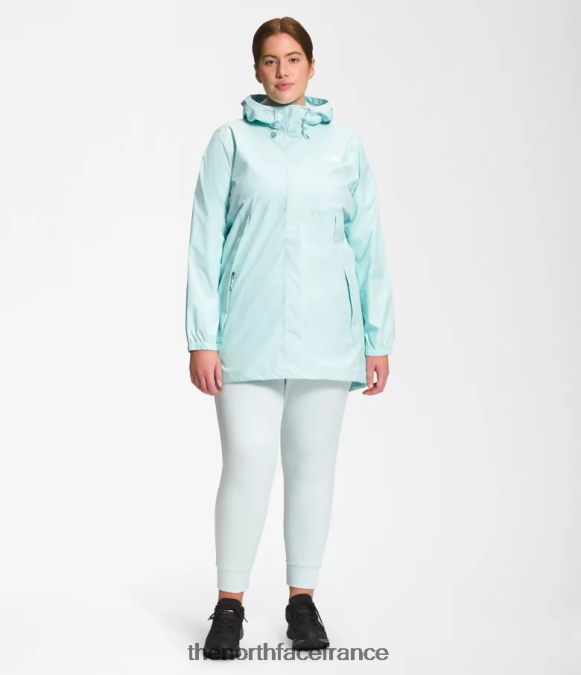 vêtements The North Face femmes parka antora lucarne bleue ZPZRD439