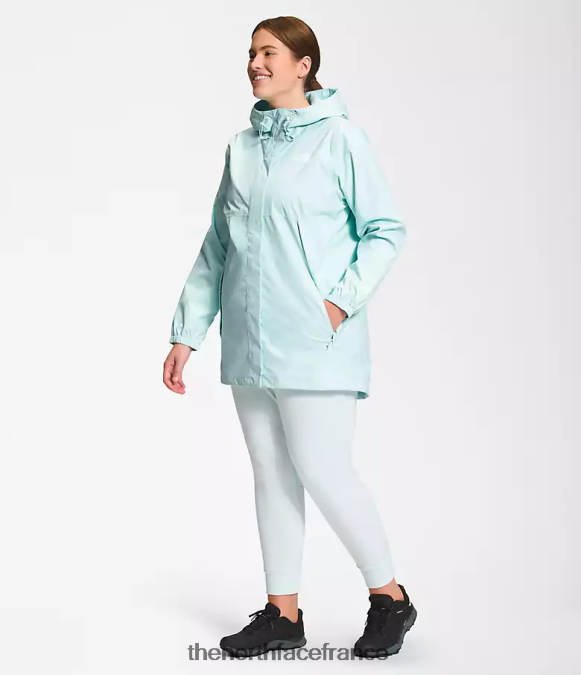 vêtements The North Face femmes parka antora lucarne bleue ZPZRD439