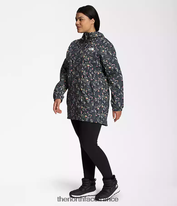 vêtements The North Face femmes parka antora tnf noir imprimé iwd ZPZRD440