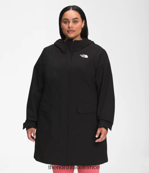 vêtements The North Face femmes parka imperméable City Breeze II tnf noir ZPZRD1087