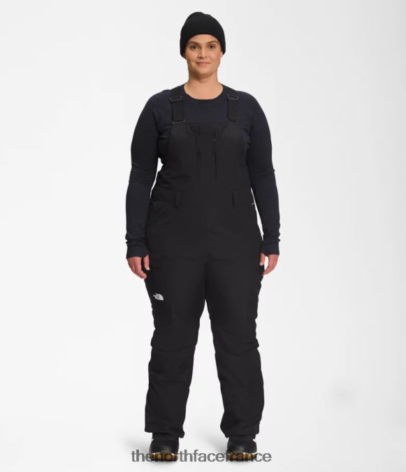 vêtements The North Face femmes plus des bavoirs isolés Freedom tnf noir ZPZRD571
