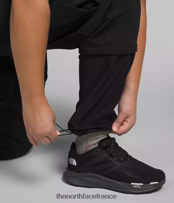 vêtements The North Face femmes plus pantalon zippé bridgeway tnf noir ZPZRD59