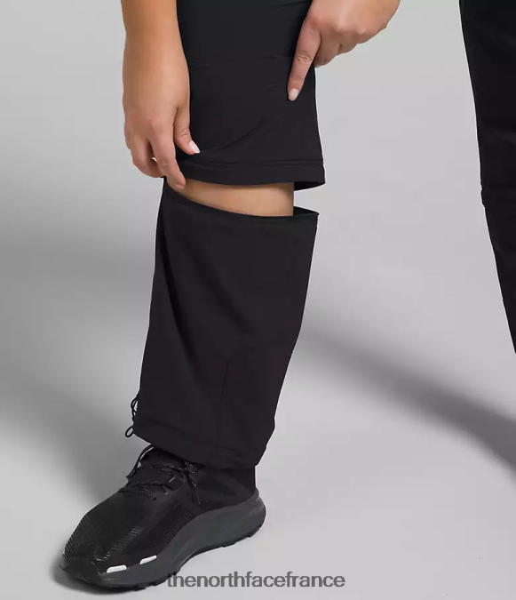 vêtements The North Face femmes plus pantalon zippé bridgeway tnf noir ZPZRD59