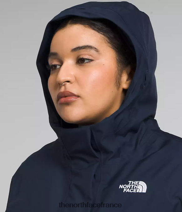 vêtements The North Face femmes plus une parka arctique marine du sommet ZPZRD966