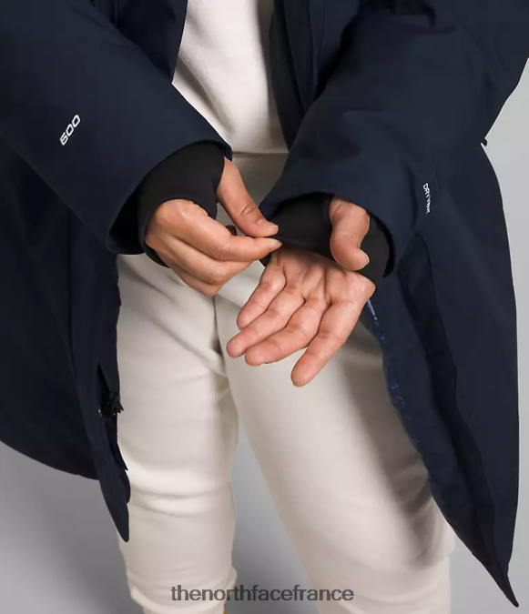 vêtements The North Face femmes plus une parka arctique marine du sommet ZPZRD966