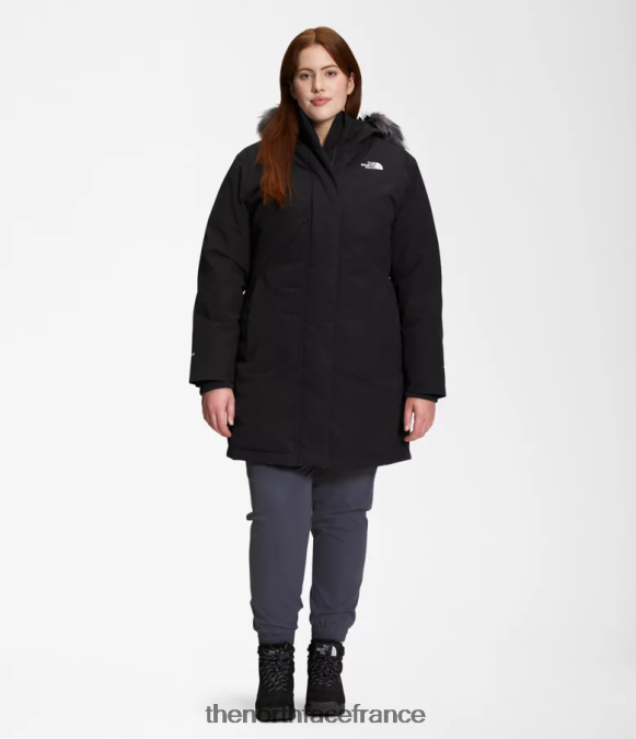 vêtements The North Face femmes plus une parka arctique tnf noir ZPZRD1283