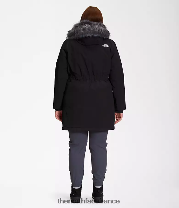 vêtements The North Face femmes plus une parka arctique tnf noir ZPZRD1283