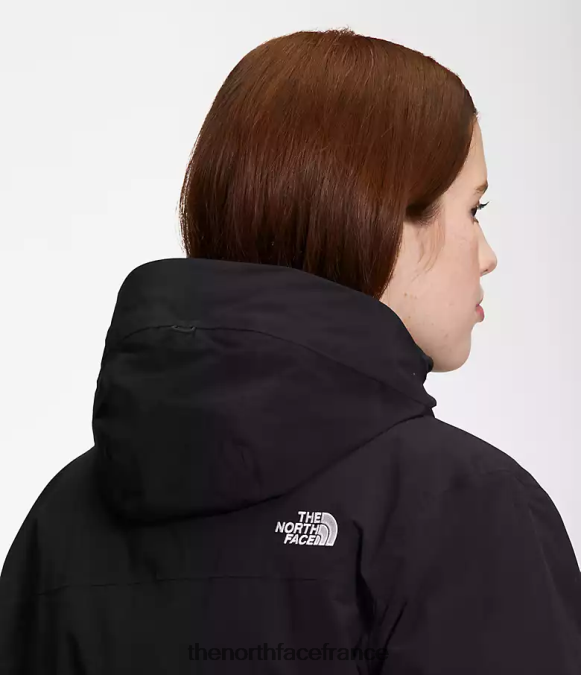 vêtements The North Face femmes plus une parka arctique tnf noir ZPZRD1283